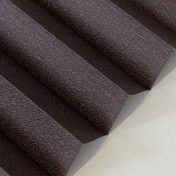 Plissee Kyoto Perl Dunkel-Braun