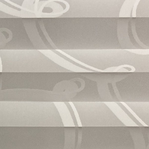 Plissee Infinity Weiß-Weiß