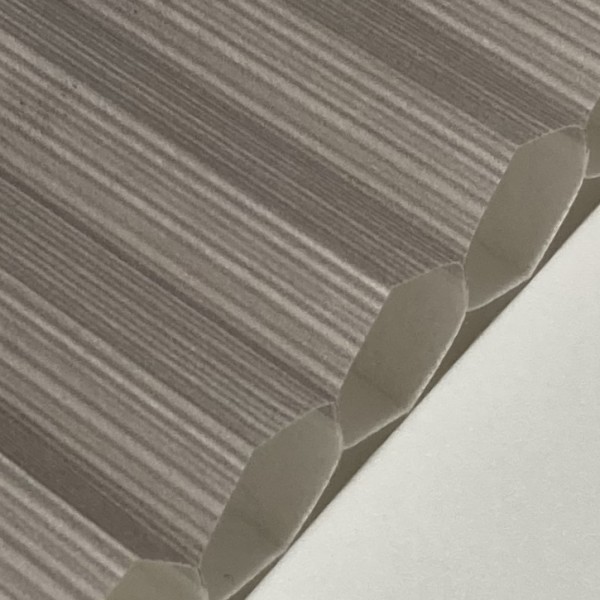 Wabenplissee Zorba Grau