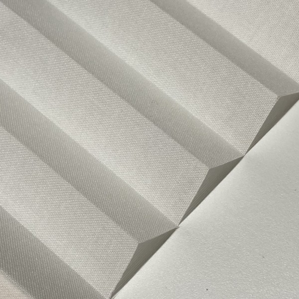 Plissee Flamenco Weiß