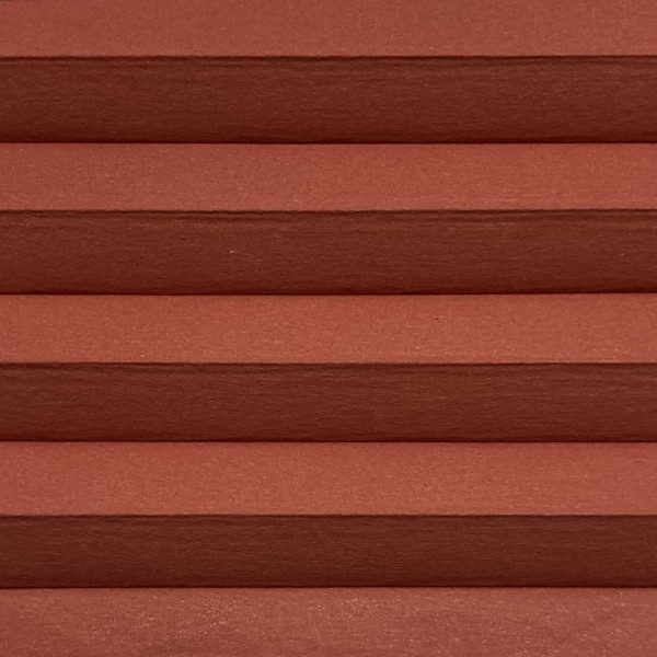 Wabenplissee 100% verdunkelnd Soft Red