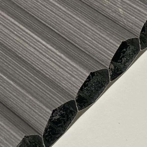 Wabenplissee Zorba Blackout Grau