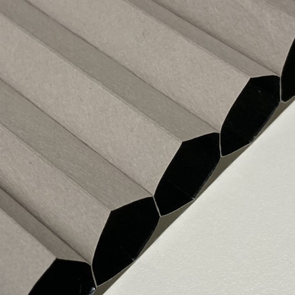 Wabenplissee 100% verdunkelnd Soft Sand