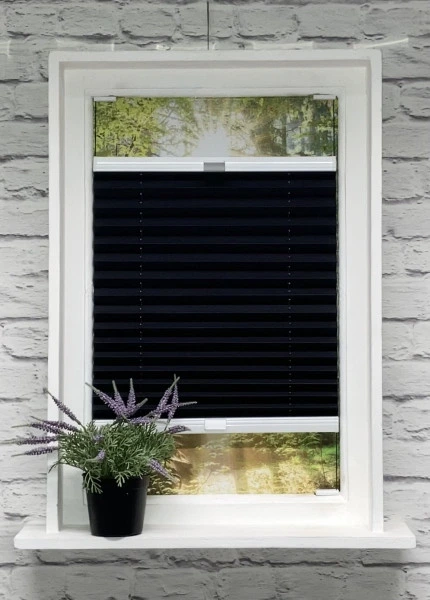 Plissee Vegas Metallic Black