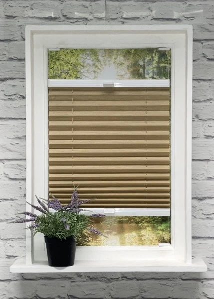 Plissee Madagaskar Perl Toffee