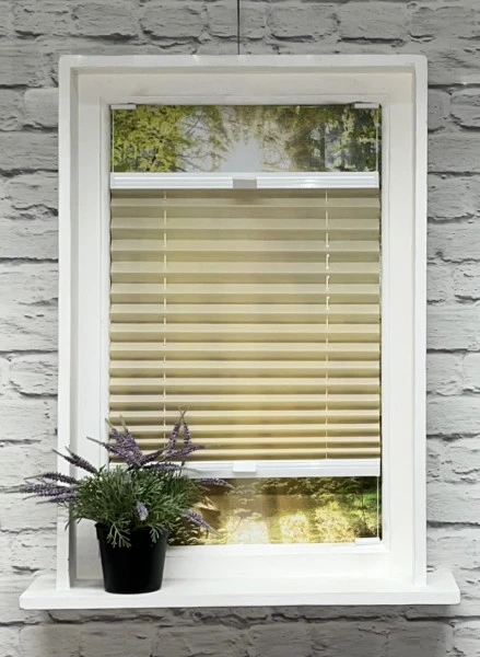 Plissee Sina Beige