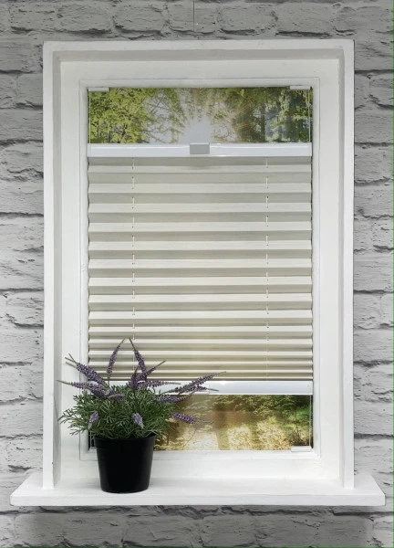 Plissee Madagaskar Perl Creme
