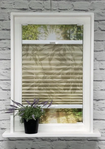 Plissee Papyrus Beige