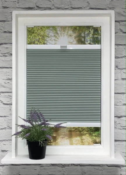 Wabenplissee 100% verdunkelnd Soft Mint