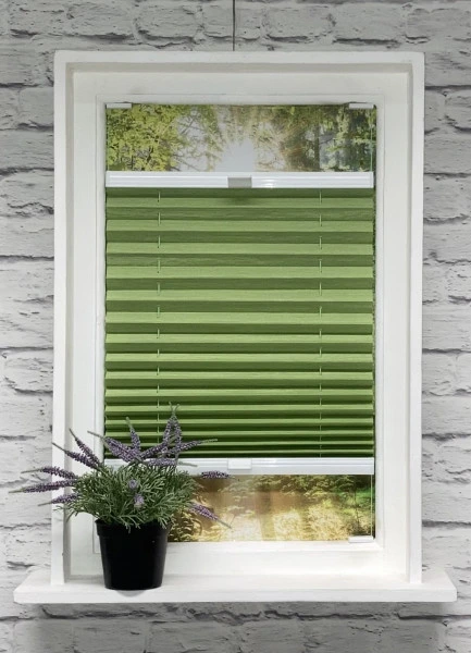 Plissee Madagaskar Perl Green